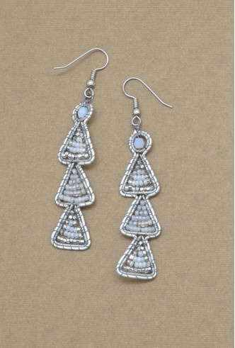 Triple Triangle Earrings Triple Triangle Earrings